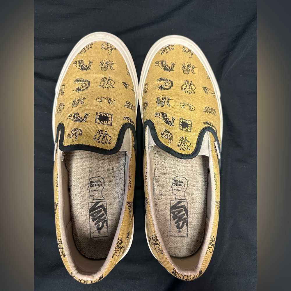 Vans brain dead low top kicks